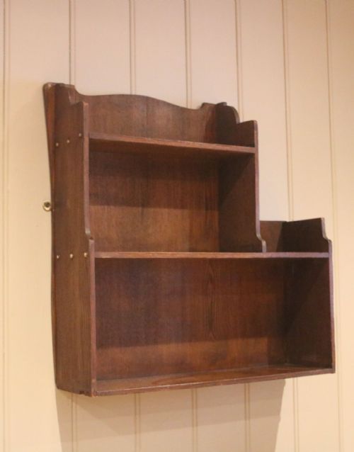 Liberty & Co Solid Oak Wall Shelves

