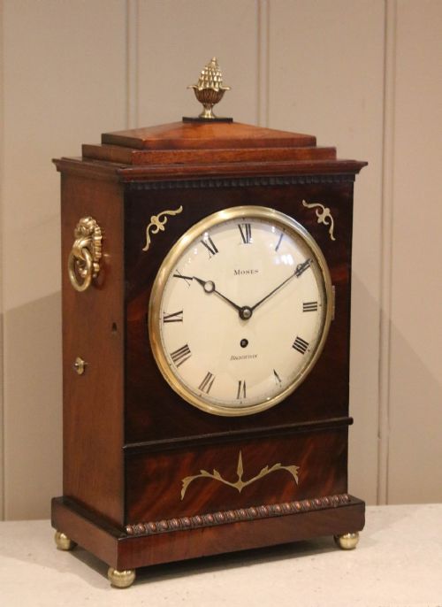 fig 2. Regency Mahogany Bracket Clock
