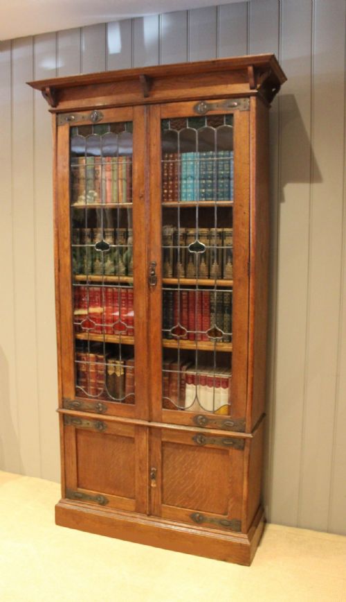 fig 1. Arts & Crafts Cabinet Bookcase