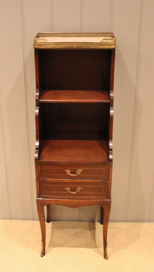 fig 1. French Mahogany Side Cabinet