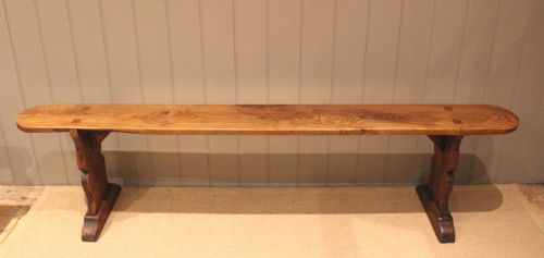 French Cherry Wood Bench
