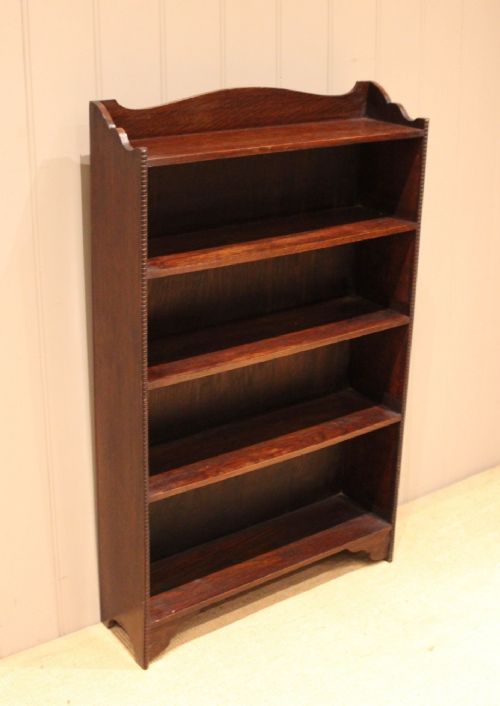 Oak Open Bookcase