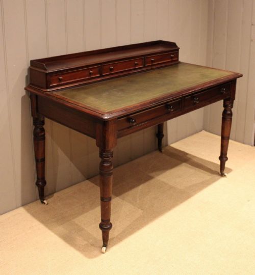 fig 1. Late 19th Century Mahogany Writing Desk