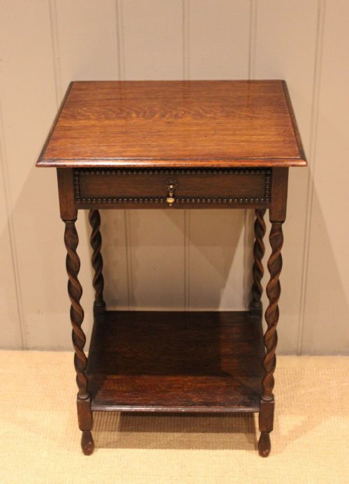 Small Oak Side Table