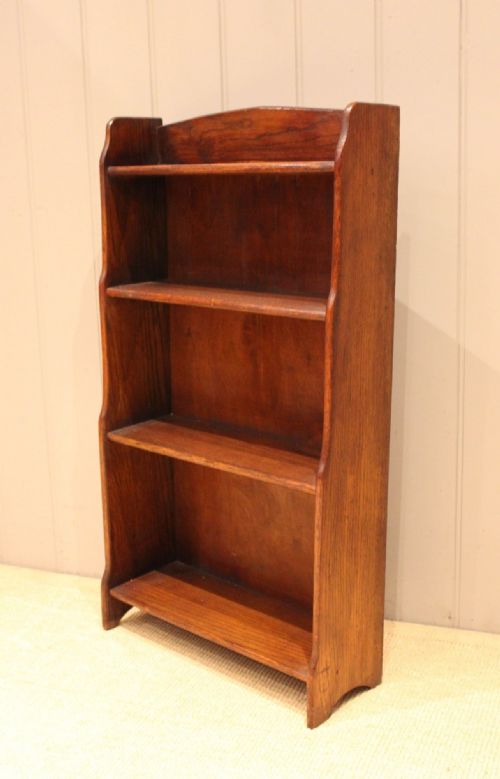 Oak Open Bookcase