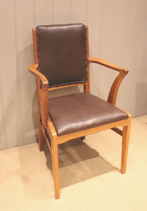 OAK DESK CHAIR - ADDITIONAL PHOTO 1