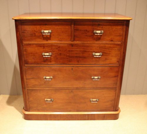 fig 1. Large Mahogany Chest Of Drawers
