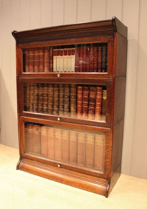 fig 1. Oak stacking Bookcase