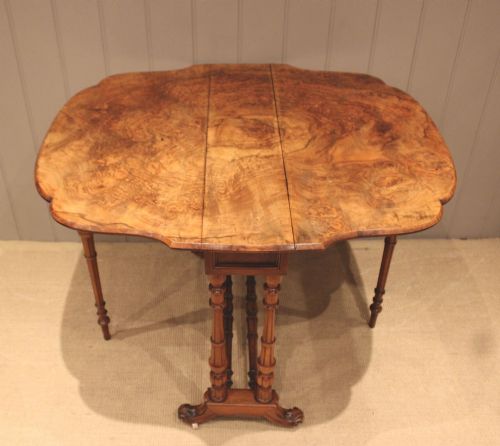 fig 1. Victorian Walnut Sutherland Table
