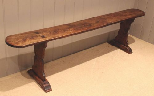 French Elm Bench