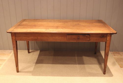 French Cherry Wood Farmhouse Table