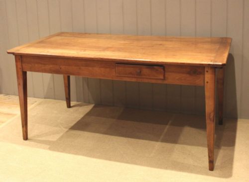 fig 1. French Cherry Wood Farmhouse Table