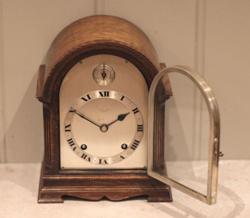 fig 2. Oak Dome Top Mantel Clock
