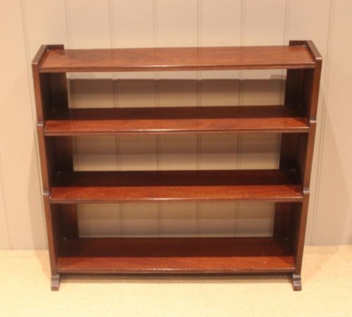 fig 1. Oak Art Deco Style Open Bookcase