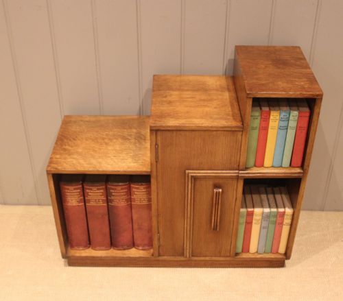 Art Deco Oak Sectional Bookcase