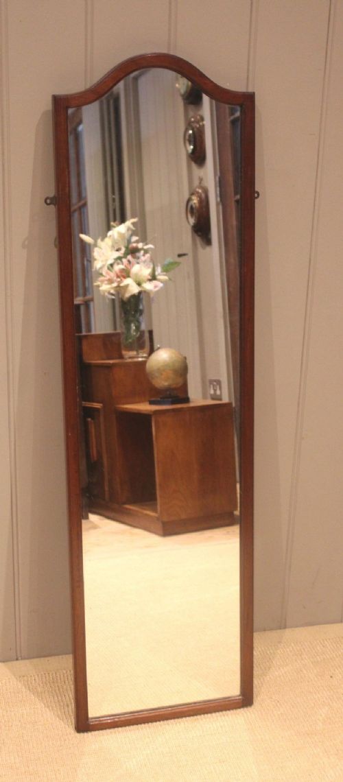 Mahogany Full Length Wall Mirror