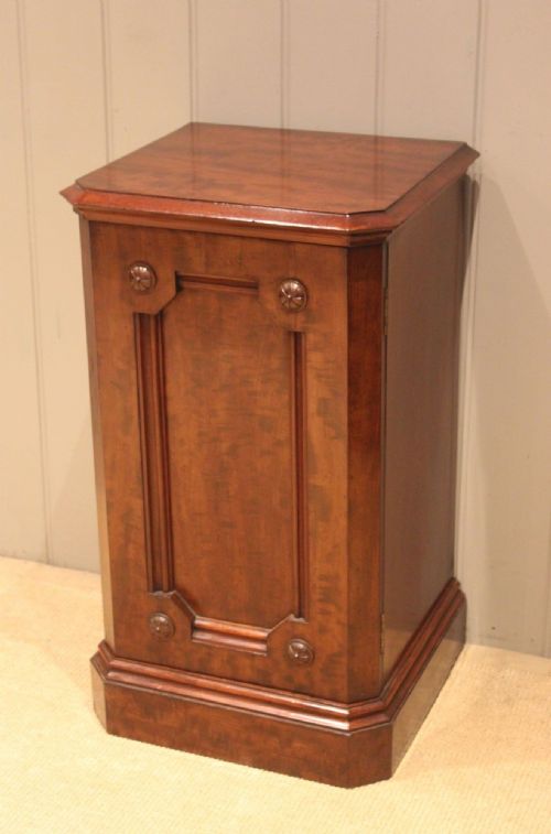 Victorian Mahogany Bedside Cabinet