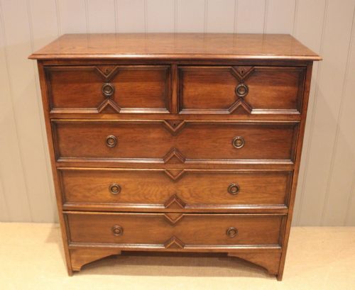 Golden Oak Chest of Drawers