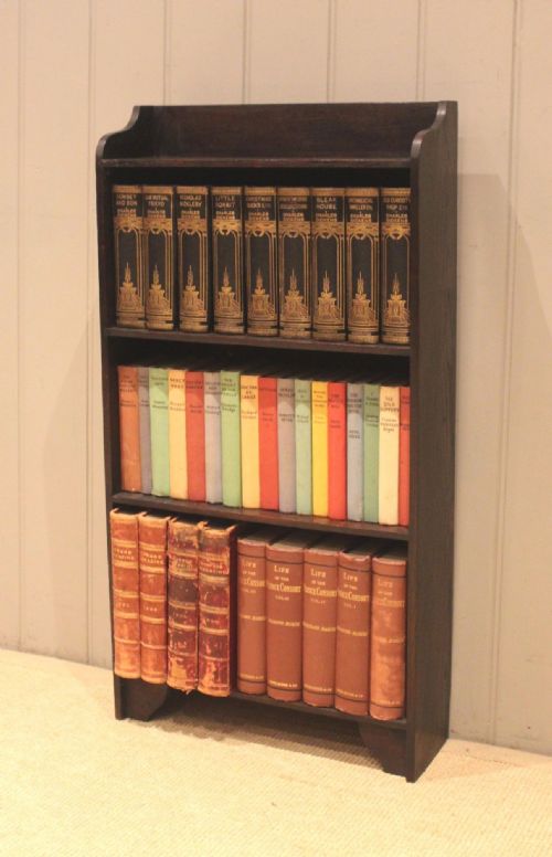 Oak Open Bookcase
