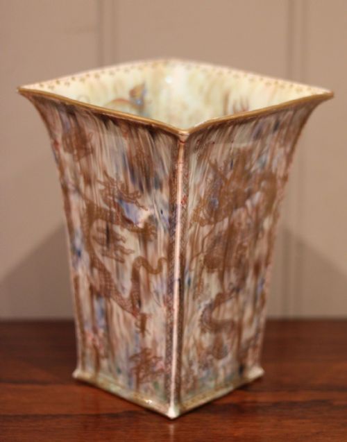 Wedgwood Celestial Dragons Fairytale Lustre Vase