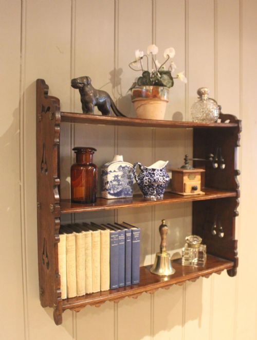 Oak Wall Shelves