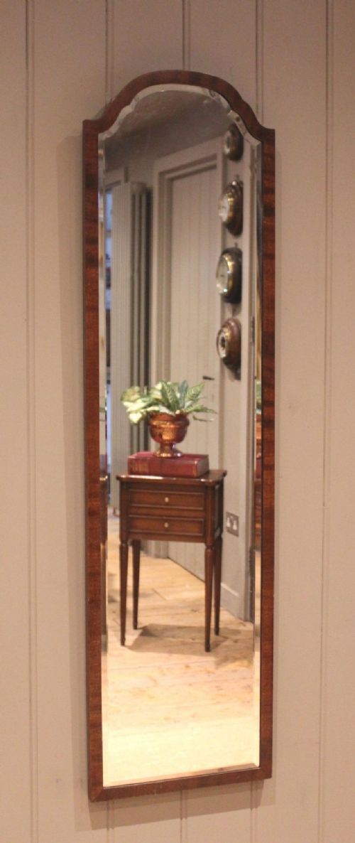Edwardian Mahogany Wall Mirror