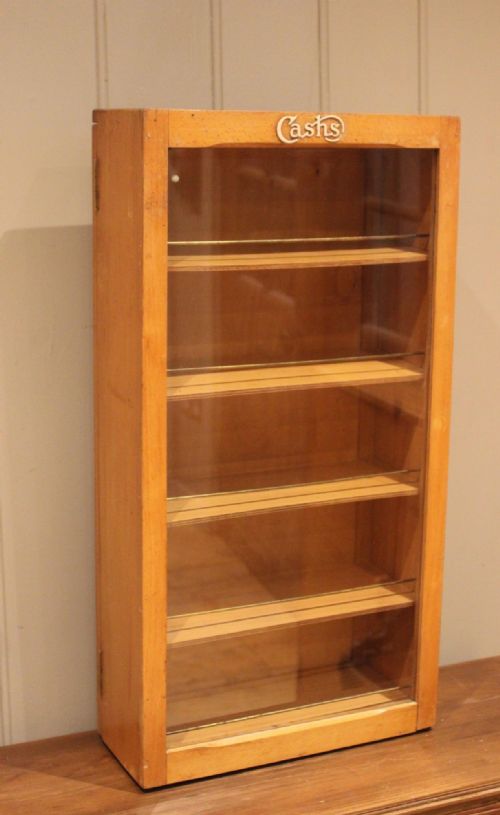 CASH'S BEECH COUNTER DISPLAY CASE - ADDITIONAL PHOTO 1