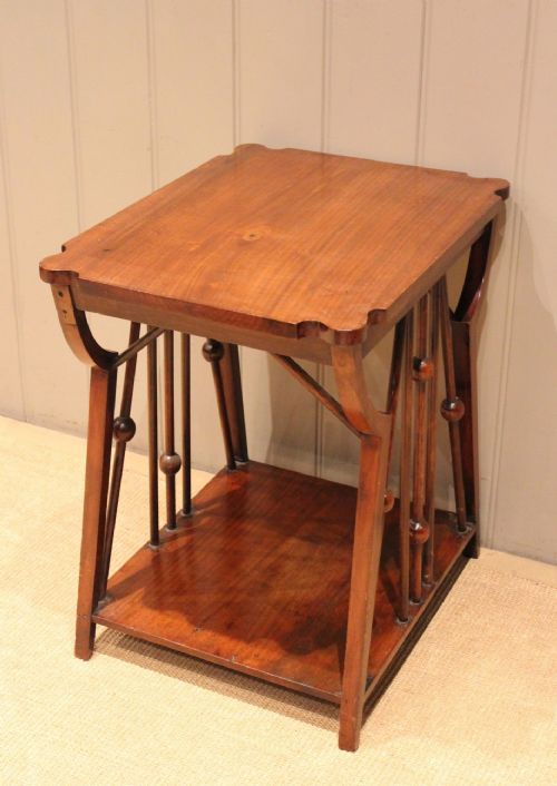 fig 1. Walnut Liberty Style Occasional Table