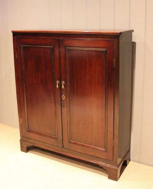 fig 1. Early 19th Century Narrow Mahogany Cabinet