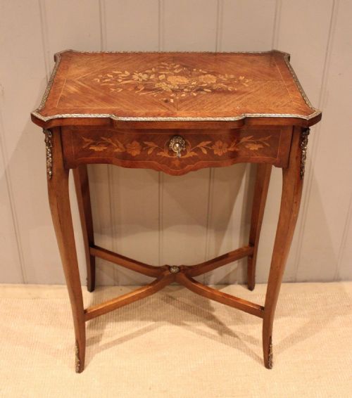 Kingwood Inlaid Worktable