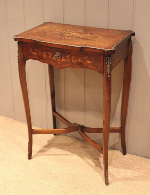 fig 1. Kingwood Inlaid Worktable