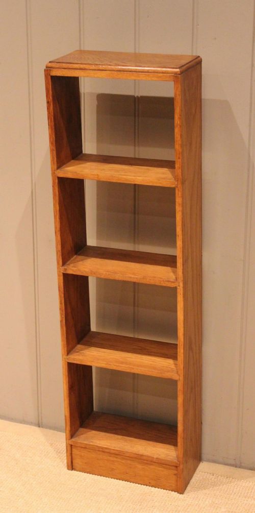 Light Oak Open Bookcase