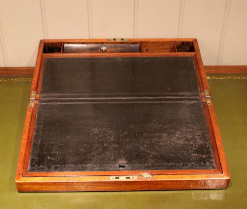 LATE 19TH CENTURY MAHOGANY WRITING SLOPE - ADDITIONAL PHOTO 2