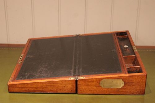 LATE 19TH CENTURY MAHOGANY WRITING SLOPE - ADDITIONAL PHOTO 3