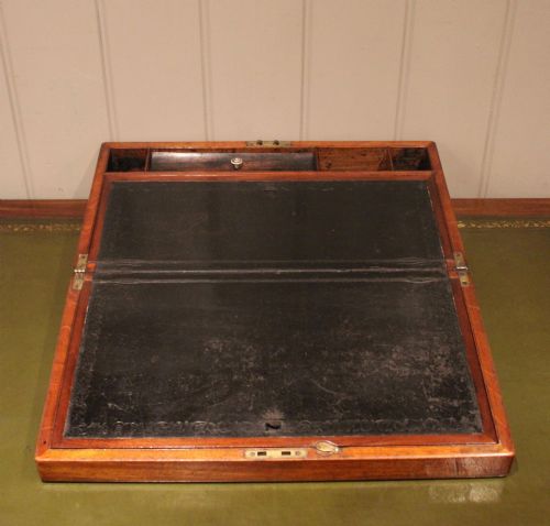LATE 19TH CENTURY MAHOGANY WRITING SLOPE - ADDITIONAL PHOTO 7