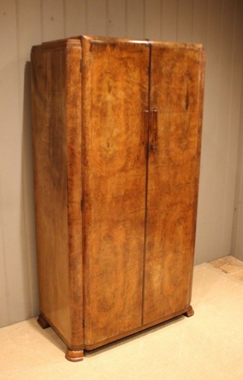 fig 1. Small Proportioned Figure Walnut Wardrobe