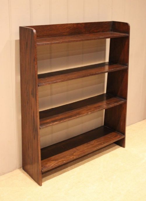 Oak Open Bookcase