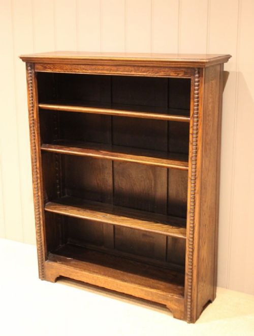 Oak Open Bookcase