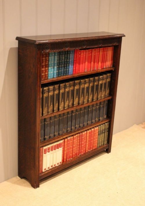Oak Open Bookcase