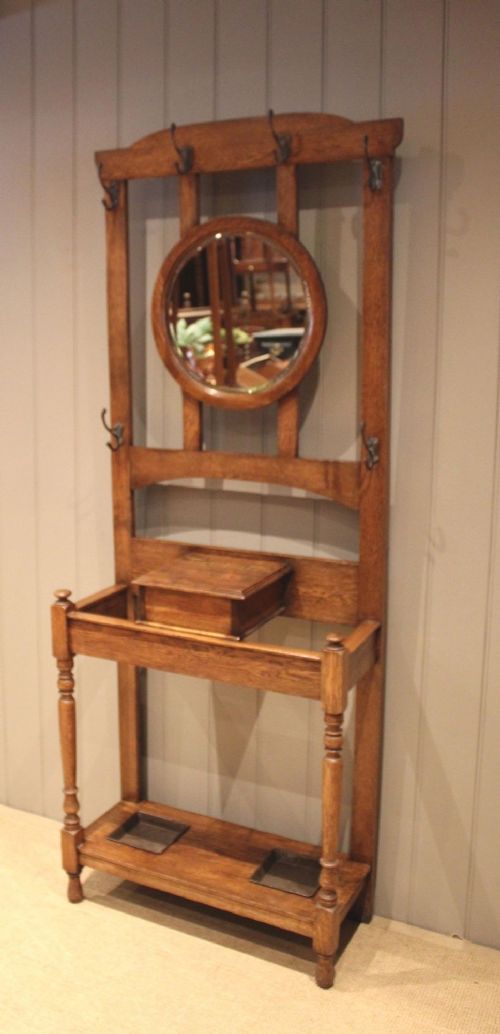 fig 1. Oak Hall Stand