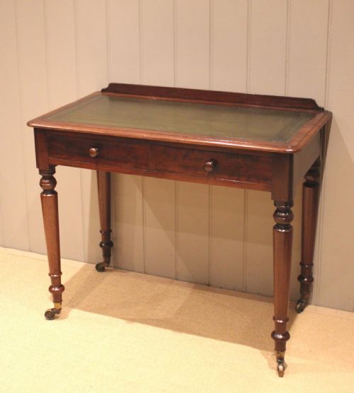 fig 1. Late 19th Century Mahogany Writing Desk