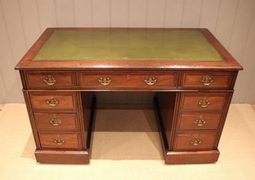 Walnut Pedestal Desk