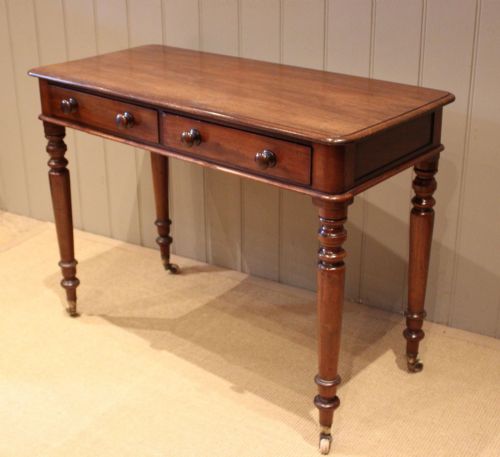 Victorian Solid Mahogany Side Table
