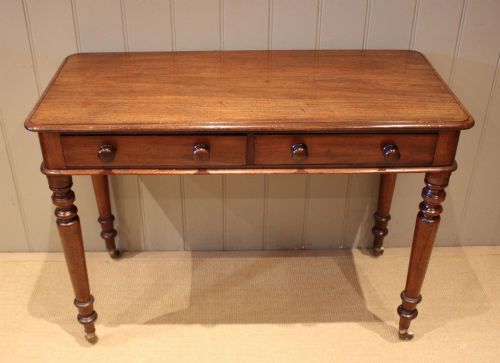 fig 1. Victorian Solid Mahogany Side Table
