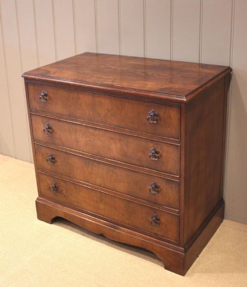 WALNUT CHEST OF DRAWERS - ADDITIONAL PHOTO 2