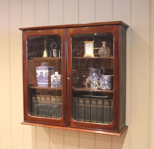 Mid 19th Century Mahogany Wall Cabinet