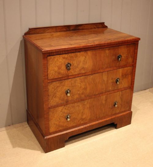 WALNUT CHEST OF DRAWERS - ADDITIONAL PHOTO 5