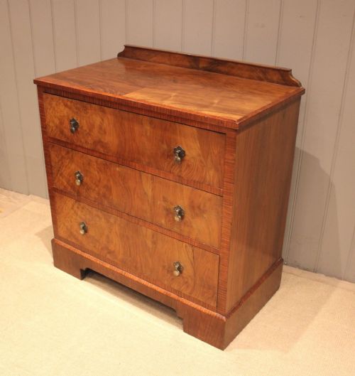 WALNUT CHEST OF DRAWERS - ADDITIONAL PHOTO 6