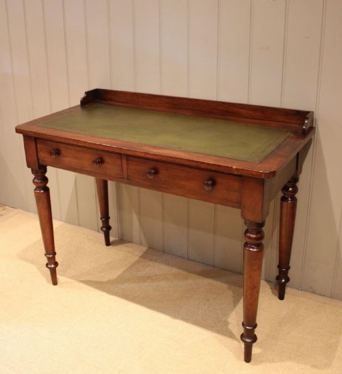 fig 1. Mid 19th Century Mahogany Writing Desk