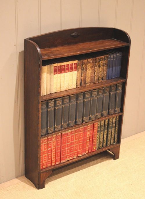 Oak Open Bookcase